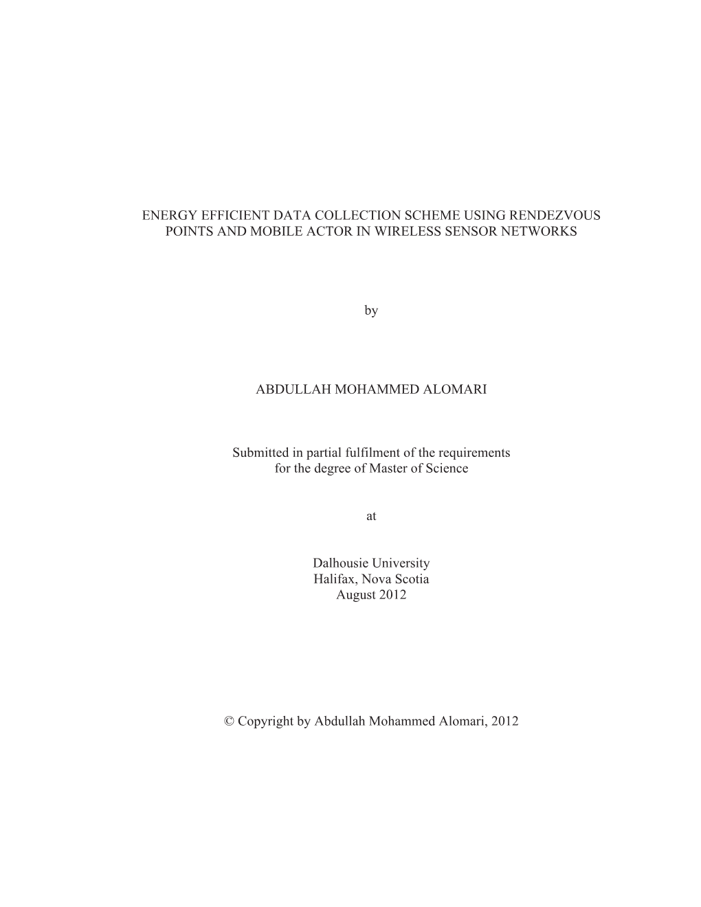 Energy Efficient Data Collection Scheme Using Rendezvous Points and Mobile Actor in Wireless Sensor Networks