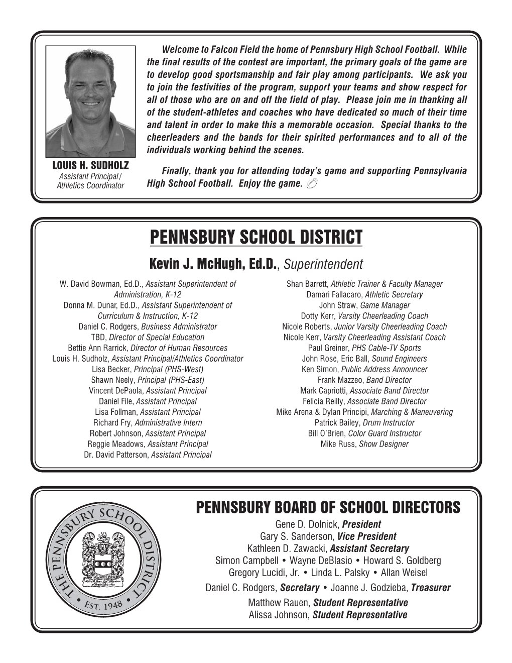 PENNSBURY SCHOOL DISTRICT Kevin J