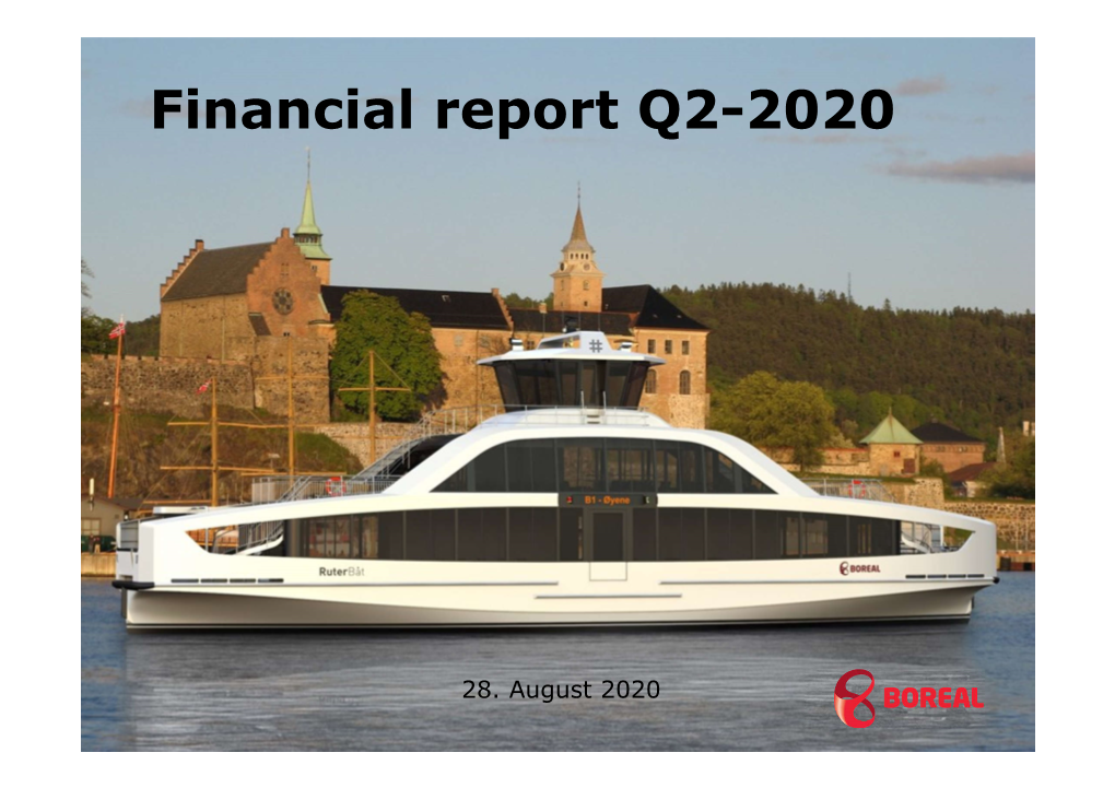 Financial Report Q2-2020