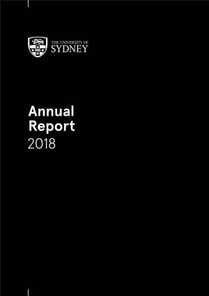 University of Sydney 2018 Annual Report