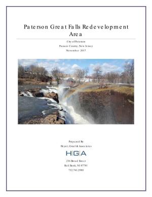 Paterson Great Falls Redevelopment Area Plan