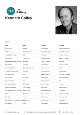 Kenneth Colley