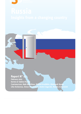 Russia Insights from a Changing Country