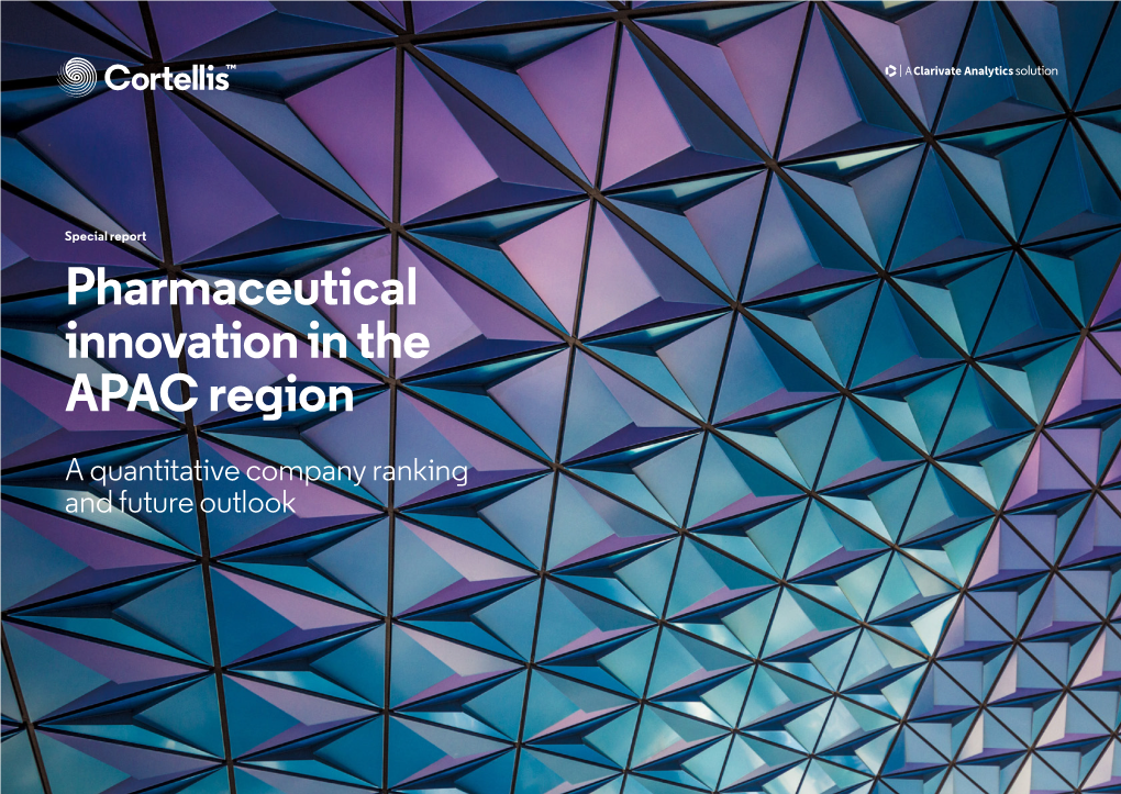 Pharmaceutical Innovation in the APAC Region