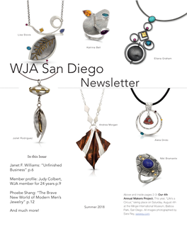 WJA San Diego Newsletter