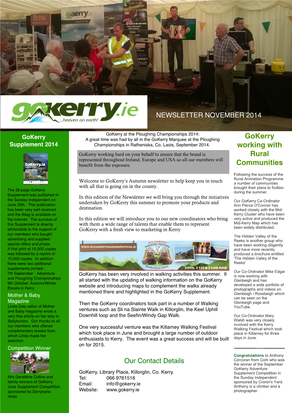 Gokerry Newsletter November.Spub