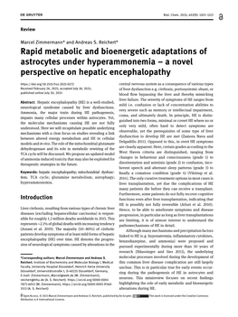 Rapid Metabolic and Bioenergetic Adaptations of Astrocytes Under