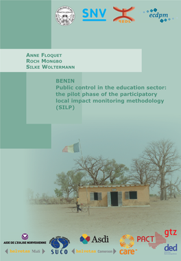 BENIN Public Control in the Education Sector: the Pilot Phase of The