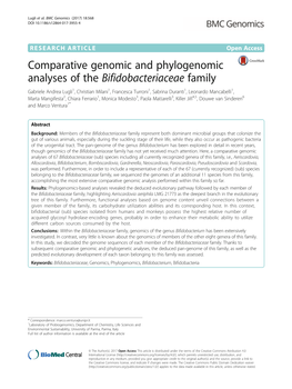 Comparative Genomic and Phylogenomic Analyses of The