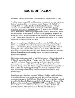 Roots of Racism.Pdf