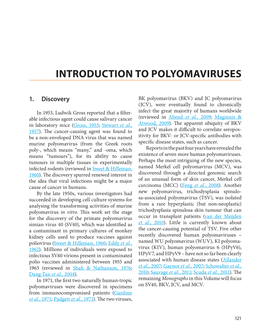 Introduction to Polyomaviruses