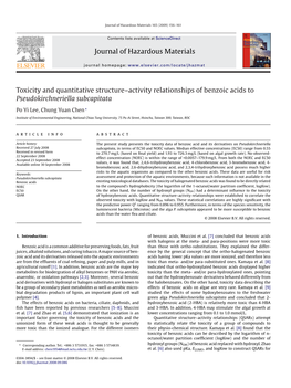 Journal of Hazardous Materials 165 (2009) 156–161