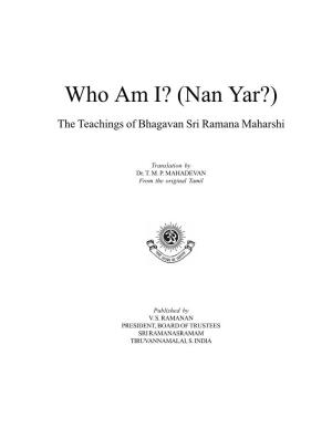 Who Am I? (Nan Yar?)
