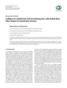 Collapse of a Relativistic Self-Gravitating Star with Radial Heat Flux: Impact of Anisotropic Stresses