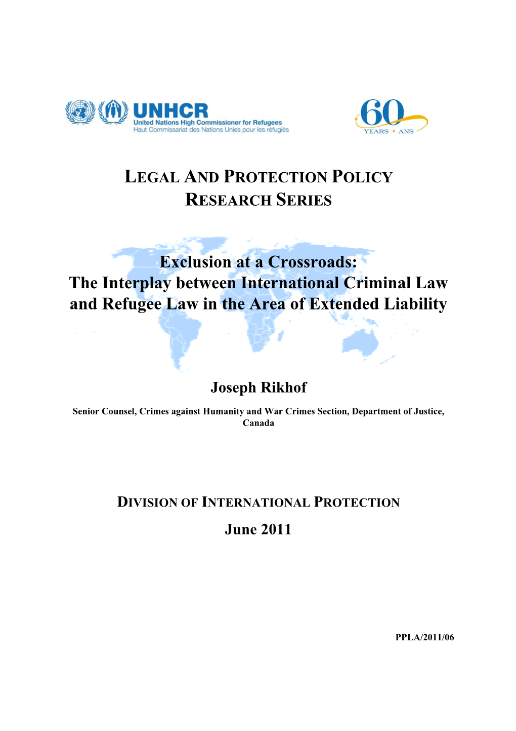 The Interplay Between International Criminal Law and Refugee Law in the Area of Extended Liability