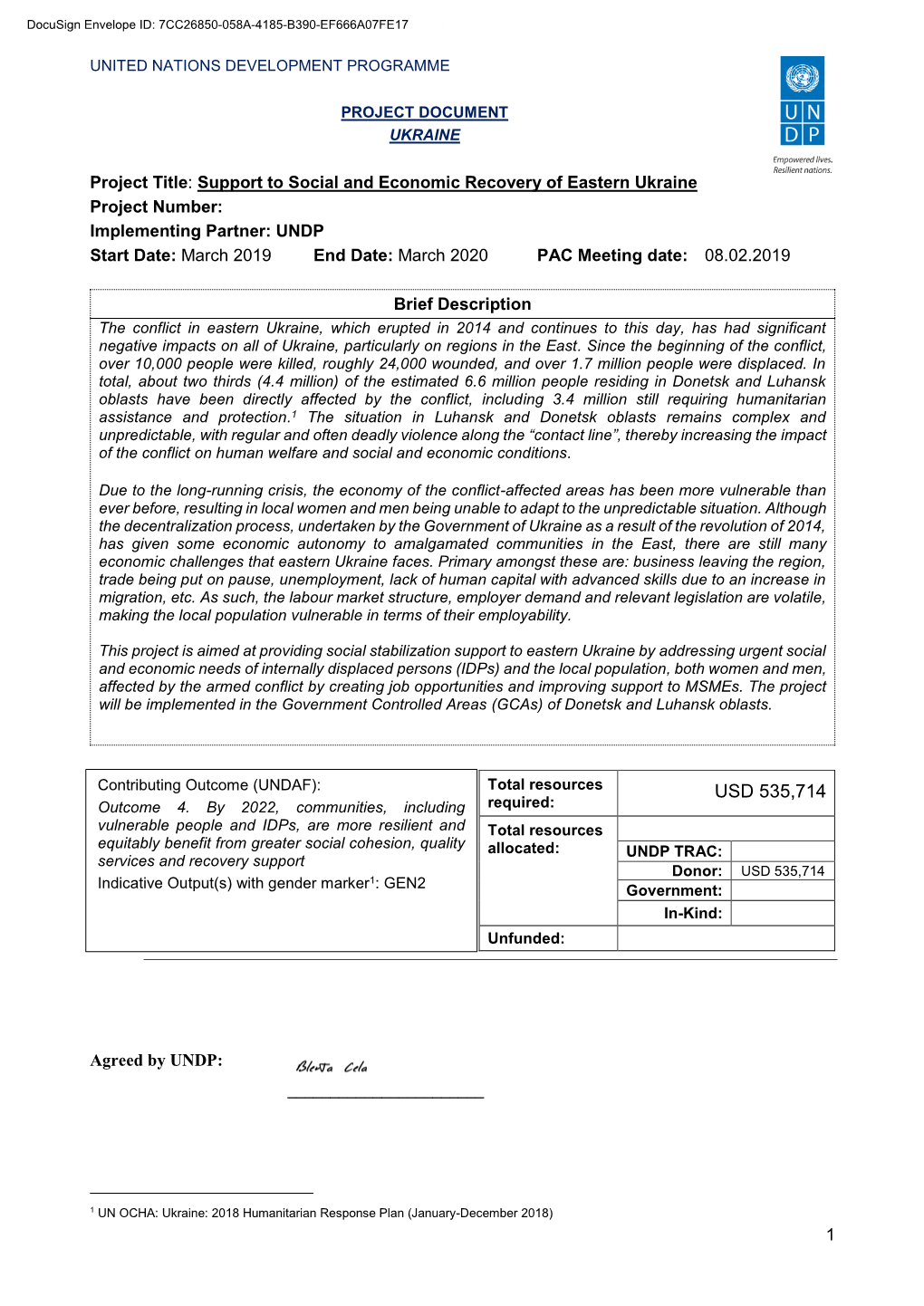 Project Document Template