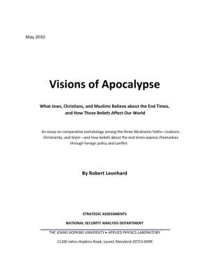 Visions of Apocalypse: What Jews, Christians, and Muslims Believe