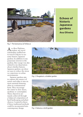 Echoes of Historic Japanese Gardens Ana Oliveira