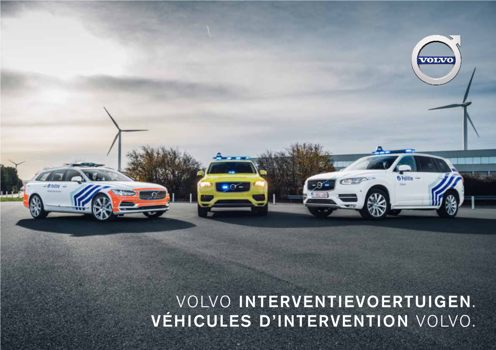 Volvo Interventievoertuigen. Véhicules D'intervention