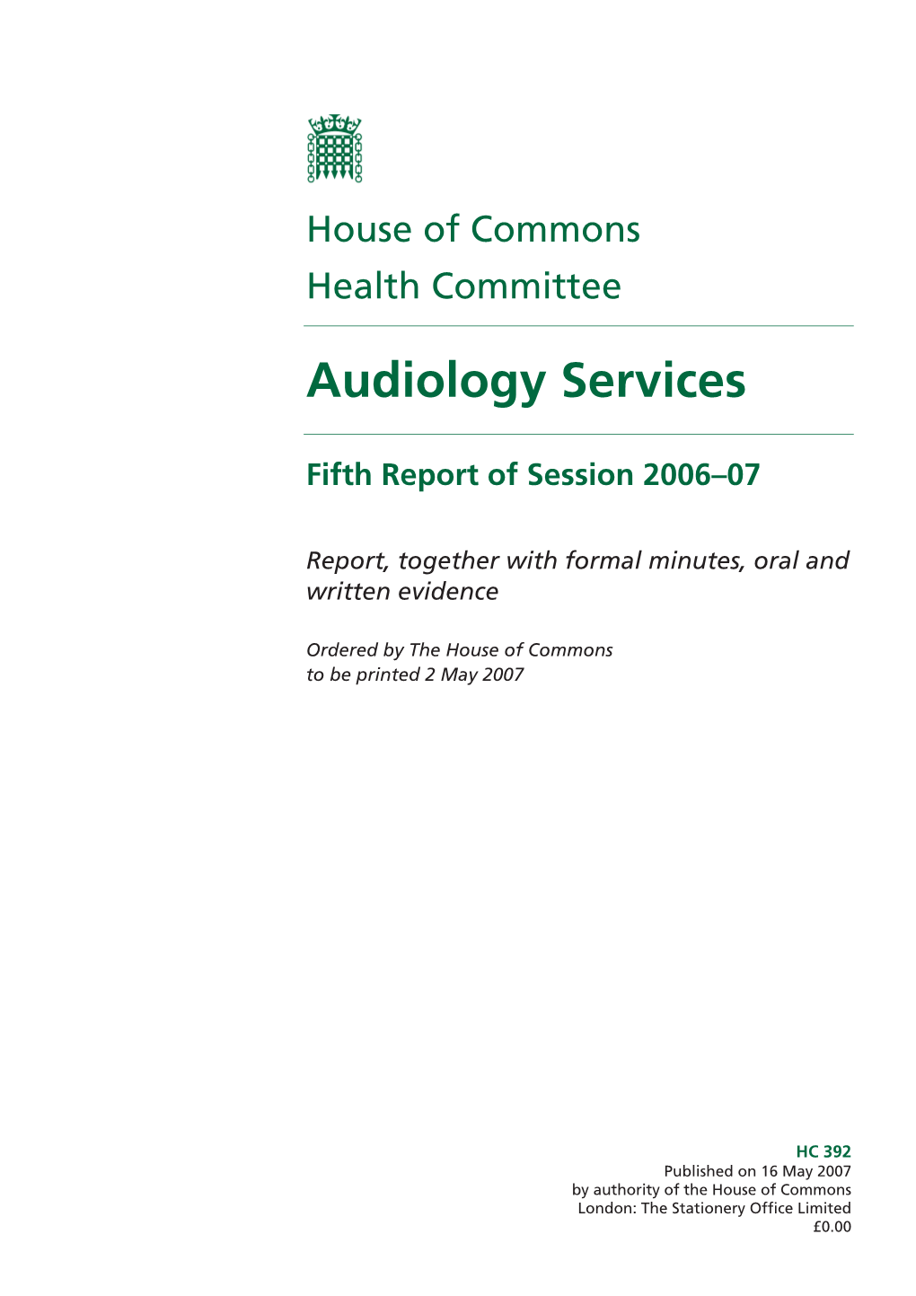 Audiology Services