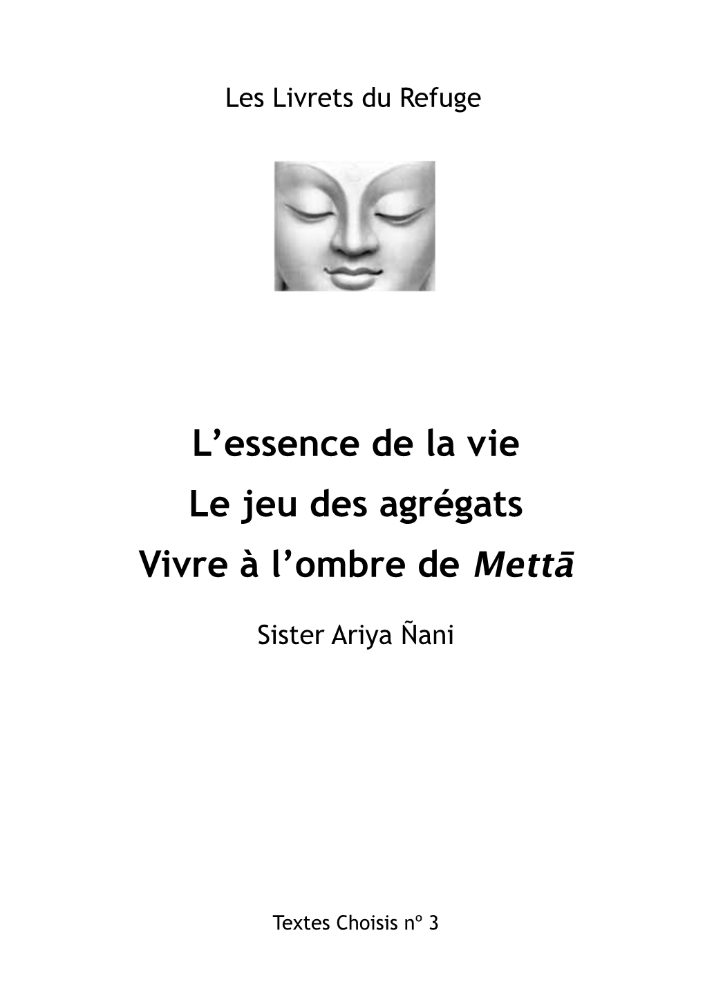 L'essence De La Vie Le Jeu Des Agrégats Vivre À L'ombre De Mettā N°04 - Bhikkhu Bodhi