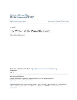 The Writers at the Pass of the North