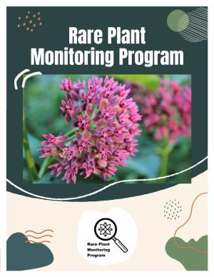 Rare Plant Monitoring Program Table of Contents