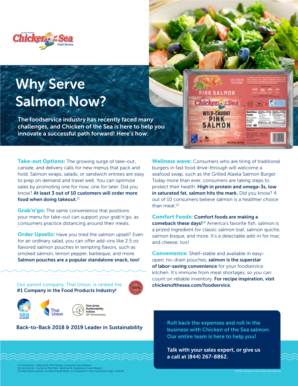 Why Serve Salmon Now?