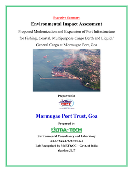 Mormugao Port Trust, Goa