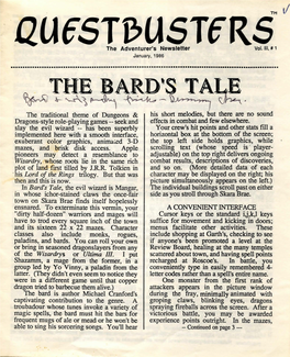 Wizardry, Whose Roots Lie in the Same Rich Combat Results, Descriptions of Discoveries, Plot of Land First Tilled by J.R.R Tolkien in and So On