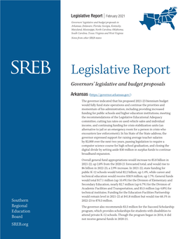 Legislative Report February 2021