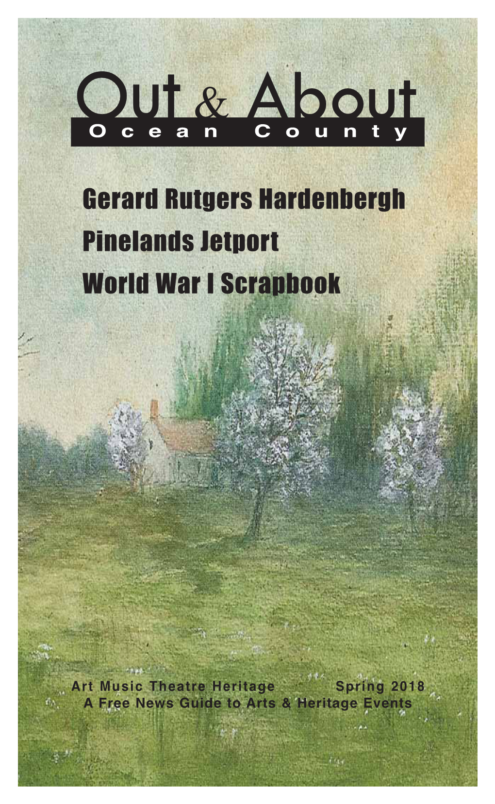 Gerard Rutgers Hardenbergh Pinelands Jetport World War I Scrapbook