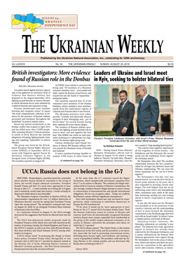 The Ukrainian Weekly, 2019