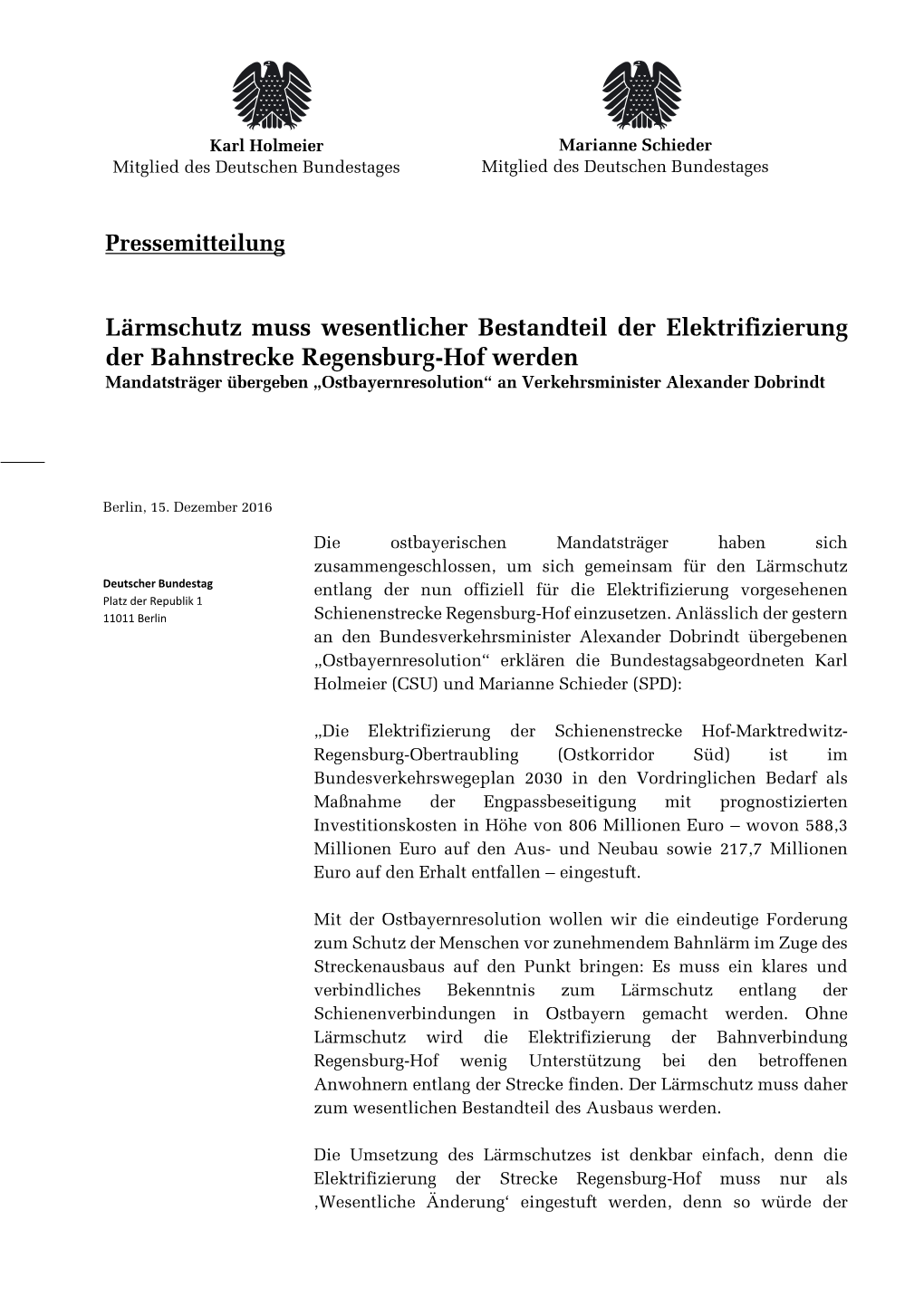 Lärmschutz Muss Wesentlicher Bestandteil Der Elektrifizierung Der