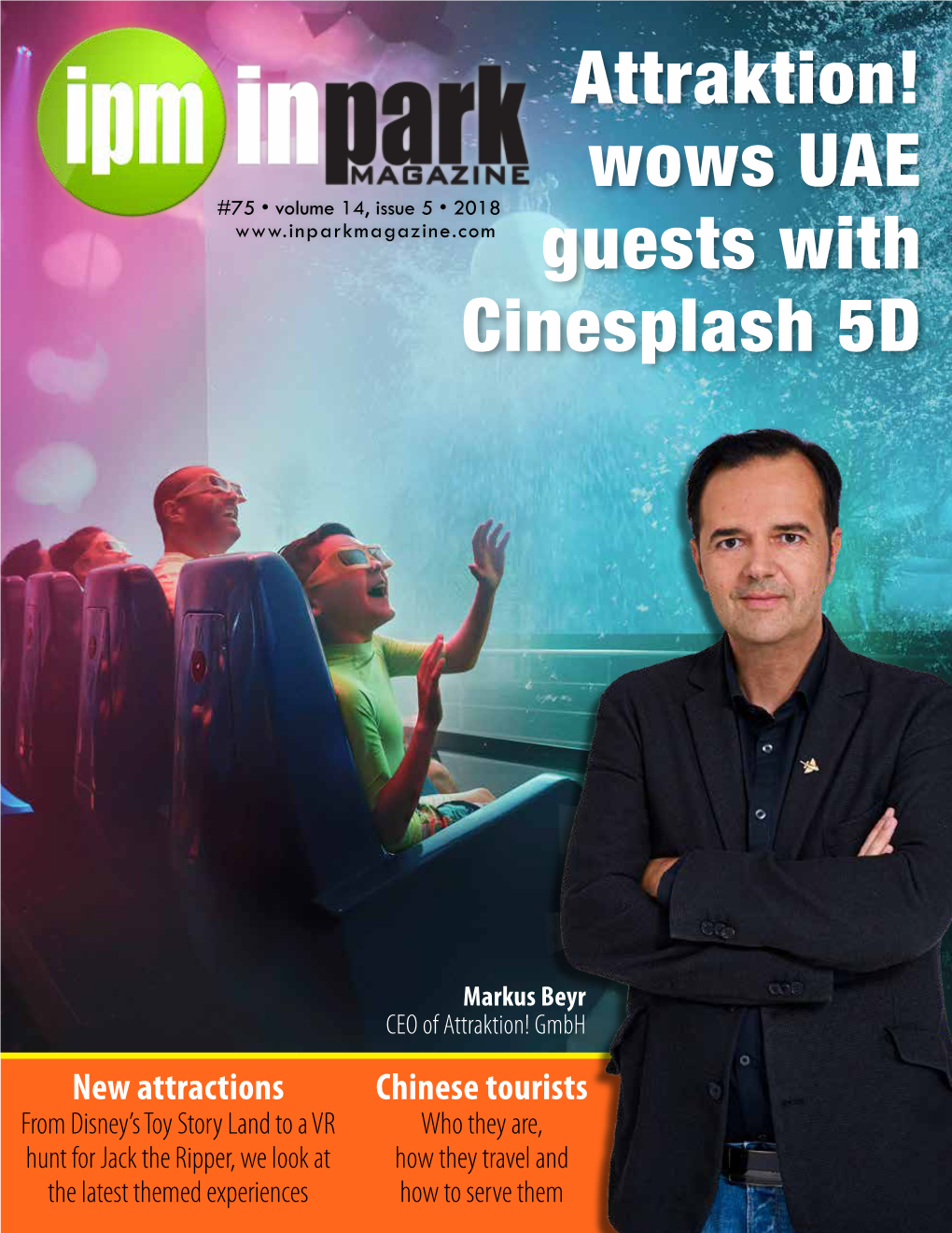 Attraktion! Wows UAE Guests with Cinesplash 5D