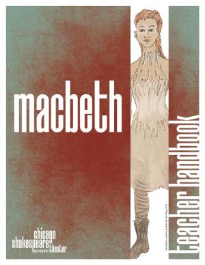 Macbeth on Three Levels Wrap Around a Deep Thrust Stage—With Only Nine Rows Dramatis Personae 14 Separating the Farthest Seat from the Stage