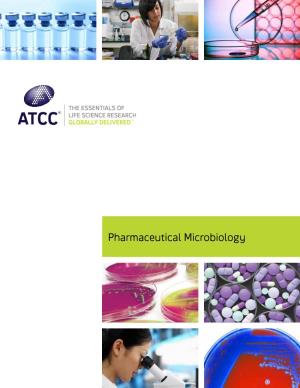 Pharmaceutical Microbiology Table of Contents