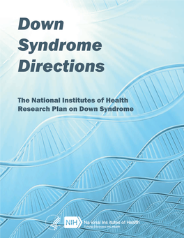 The National Institutes of Health Research Plan on Down Syndrome