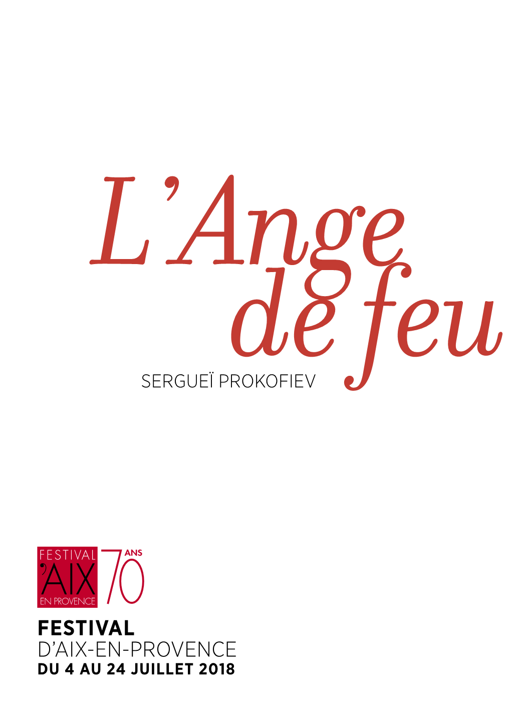 Programme De Salle De L'ange De Feu (Pdf)