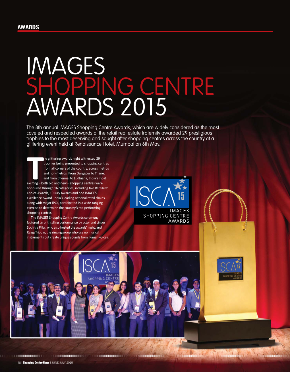 Images Shopping Centre Awards 2015