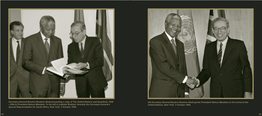 UN Secretary-General Boutros Boutros-Ghali Greets President Nelson Mandela on His Arrival at the –1994 to President Nelson Mandela