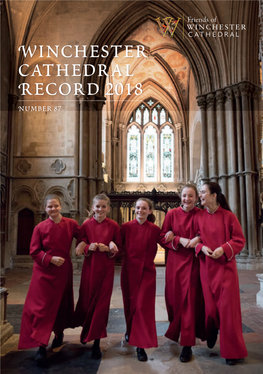 Winchester Cathedral Record 2018 Number 87