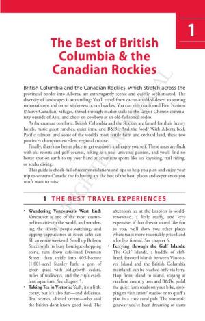 The Best of British Columbia & the Canadian Rockies