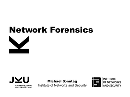 Network Forensics