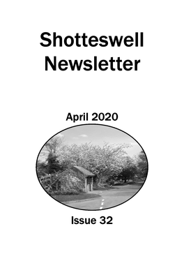 Newsletter – April 2020