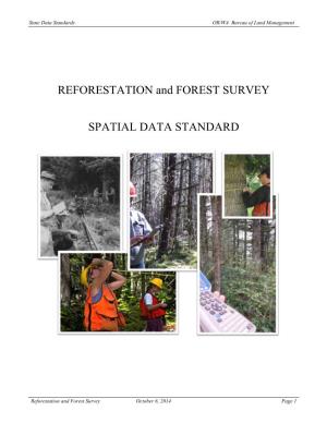 REFORESTATION and FOREST SURVEY