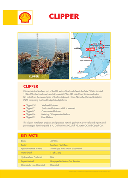 CLIPPER 021799 Asset Fact Sheets MARKETING