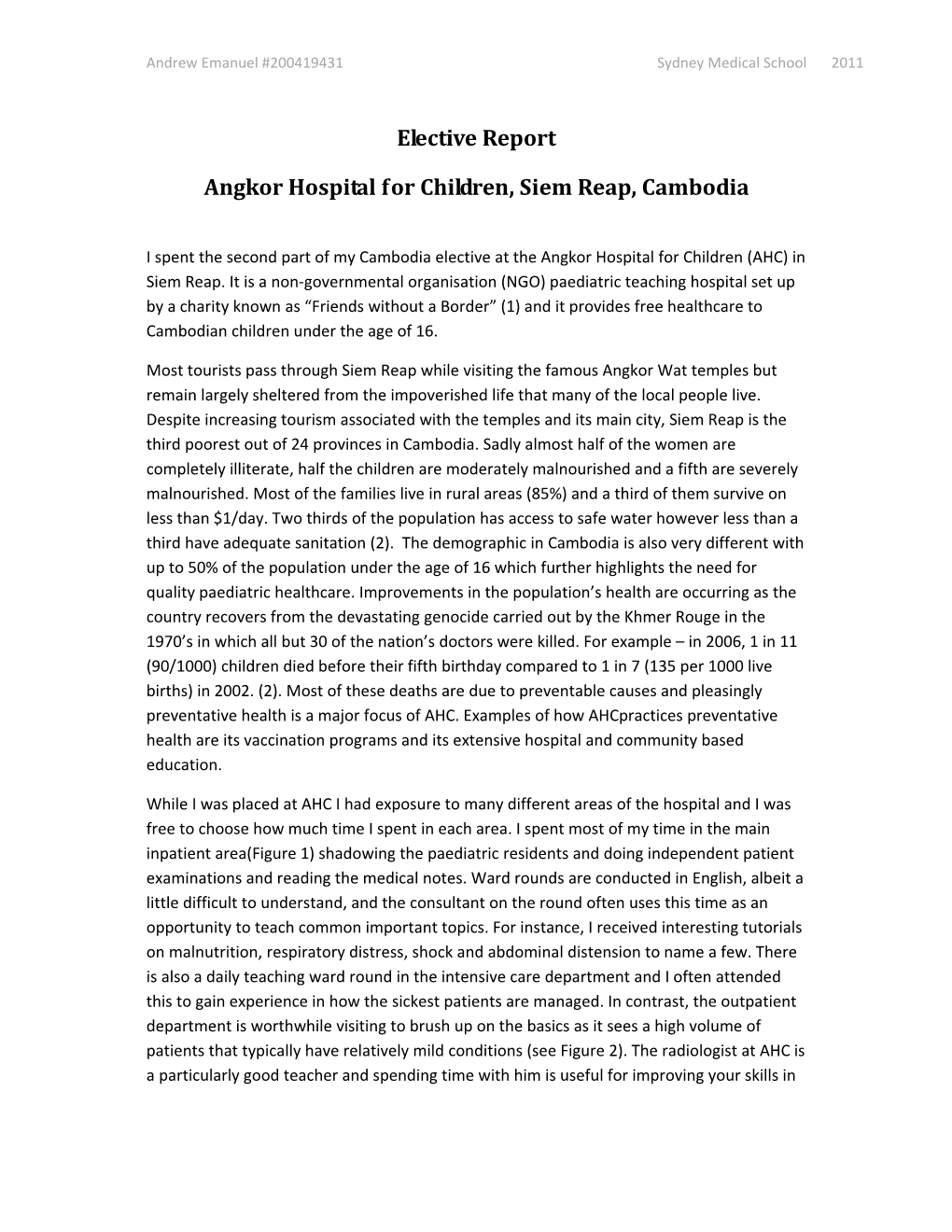 Angkor Children's Hospital