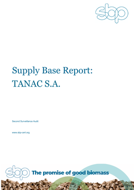 Supply Base Report V1.3 Second Surveillance Audit Tanac S.A. FINAL