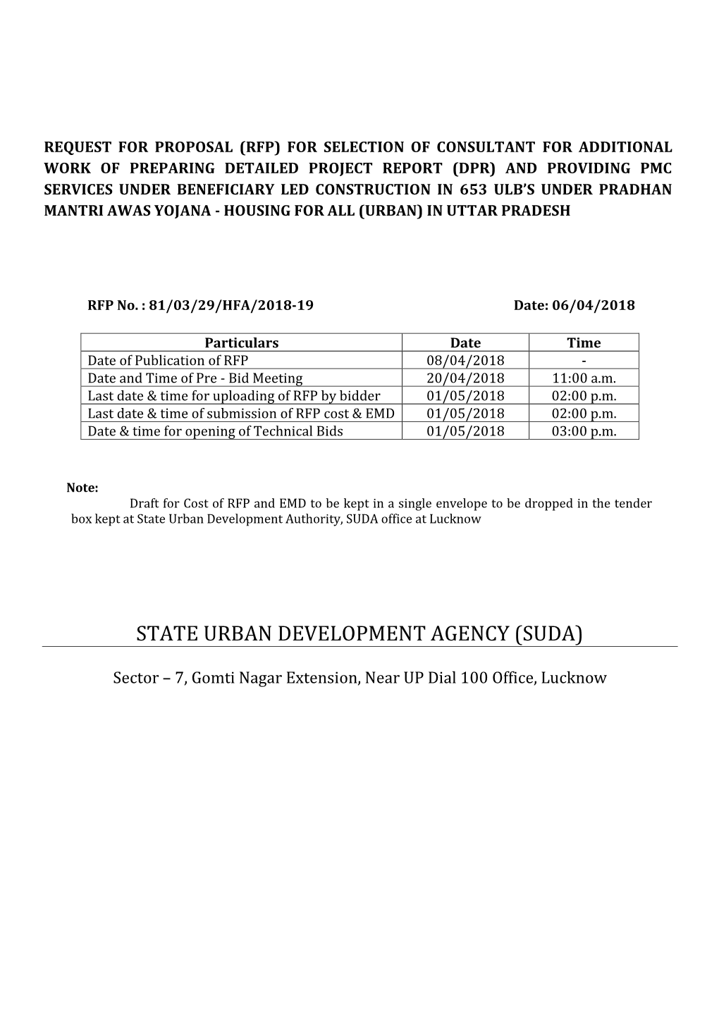 State Urban Development Agency (Suda)